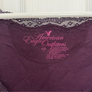 American Eagle lacy tank